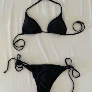 Sleek Black Bikini